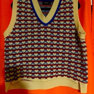 Cider- Striped knitted vest
